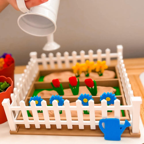 Çiçek Bahçesi duyusal oyun seti – Montessori çocuk oyuncak (2)